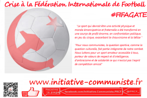 fifagate football communiste PRCF FIFA