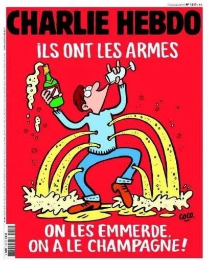 Une Charlie Hebdo 18 Novembre 2015
